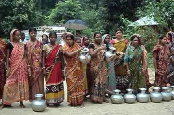 Localities hits road for water crisis Localities hits road for water crisis